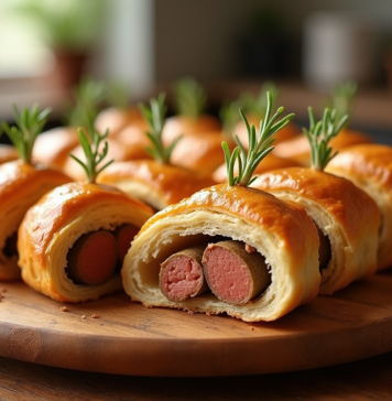 Roulé aux saucisses : une recette express pour épater vos invités
