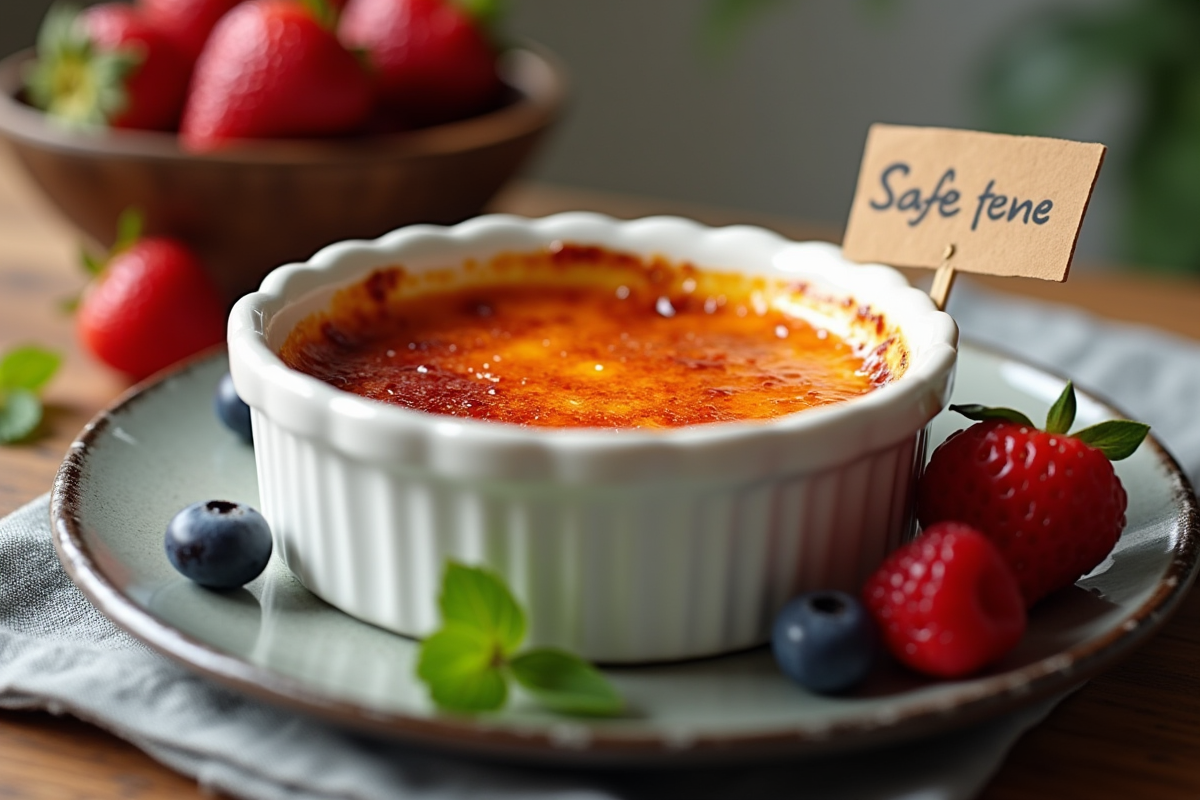 crème brûlée
