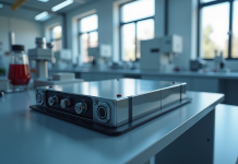 Cellule de batterie solide de nouvelle génération en laboratoire