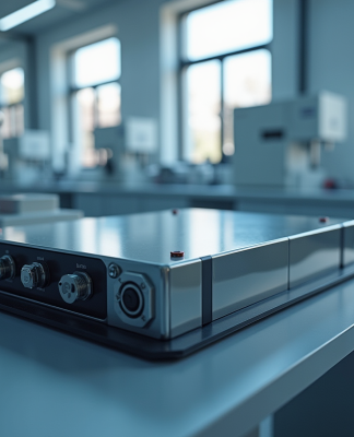 Cellule de batterie solide de nouvelle génération en laboratoire