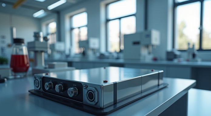 Cellule de batterie solide de nouvelle génération en laboratoire